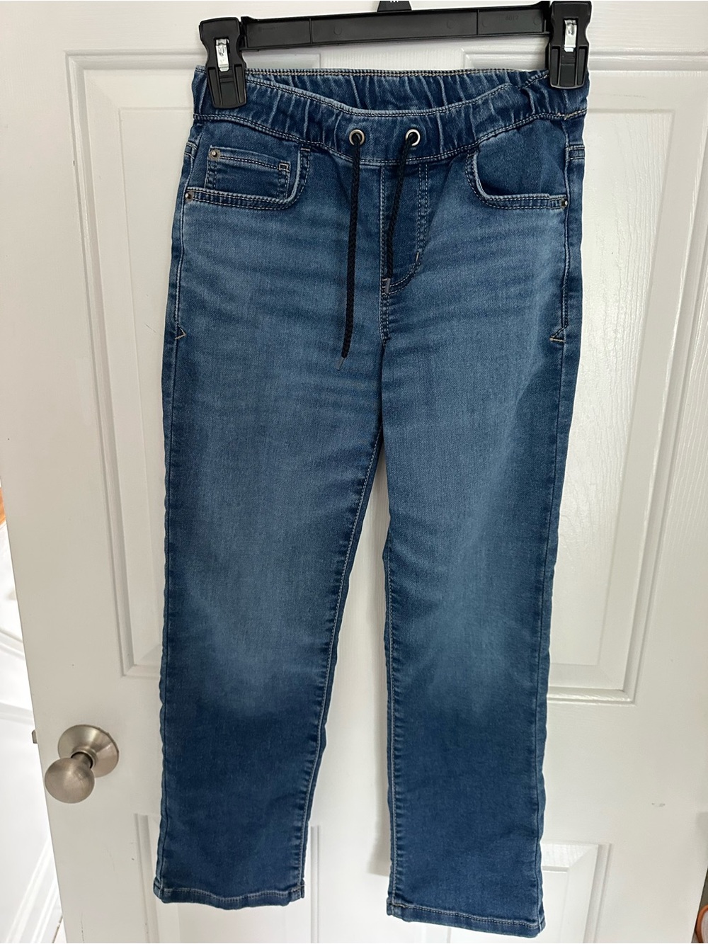 Cat & Jack Men's Dark Blue Straight Jeans
